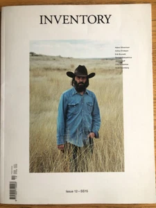 RARE Inventory Magazine Issue 12 SS 2015 Menswear Fashion Art Erik Brunetti - Picture 1 of 17