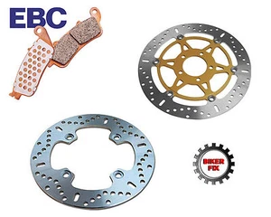 FITS Aprilia RSV 1000 Mille 2001-2003 EBC Front Brake Disc Rotor & HH Pads - Picture 1 of 4