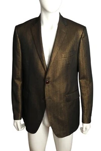 ETRO- Metallic Brocade Blazer, Size XL - Picture 1 of 5