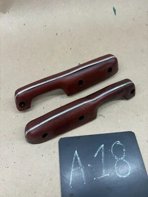 Ford Mustang 1979-1986 OEM rojo manijas de puerta conjunto par proyecto usado 81 82 Capri 86 Foto 1 de 4