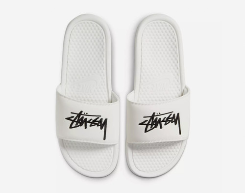 Taglia 6 NIKE BENASSI 'STUSSY CREAM' DC5239 100 UOMO