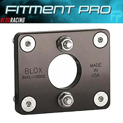 Blox Racing BXFL-10002-BK черный тормозной усилитель пластина универсальный крой - Изображение 1 из 3