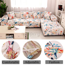 1/2/3/4 Sofa Covers Couch Slipcover Stretch Elastic Fabric Settee  