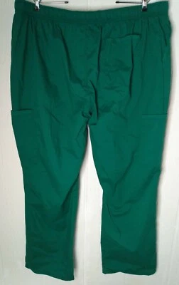 Calça esfoliante Cherokee Workwear masculina profissional 2XL verde cordão carga WW190 - Imagem 1 de 4