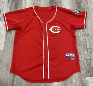 Vintage Cincinnati Reds Majestic Authentic Collection Trikot Gr. 50 Made USA - Bild 1 von 7