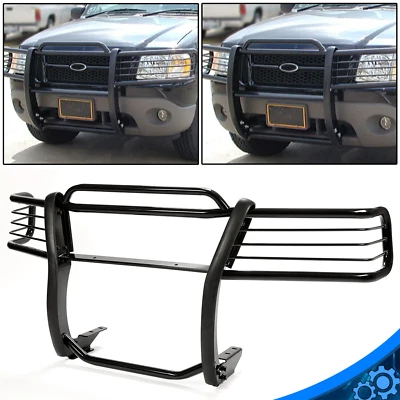 Fits 2002-2005 Ford Explorer 4DR 4-Door Grill Brush Guard Grille in black NEW Foto 1 de 4