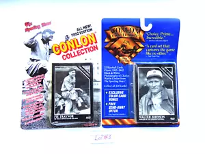 1992/93 The Sporting News Collection Conlon paquete de 2 tarjetas de béisbol #3 - Imagen 1 de 3