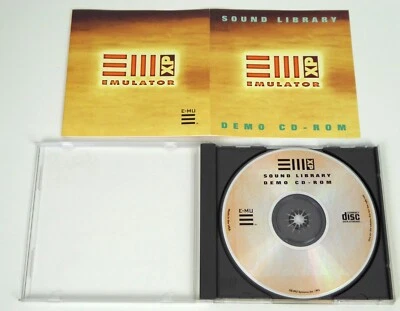 EMU E-MU Sampler Emulator EIII / XP CD-ROM Sampling Sounds - Bild 1 von 4