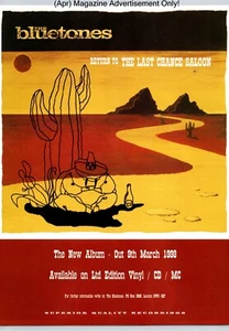 The Bluetones Return To The Last Chance Saloon Album 1998 Full Page Print Ad - Picture 1 of 4