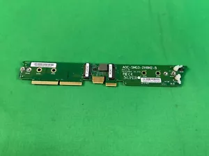 Supermicro AOC-SMG3-2H8M2-B M.2 SATA/NVMe Hybrid Carrier Card for BigTwin - Picture 1 of 8