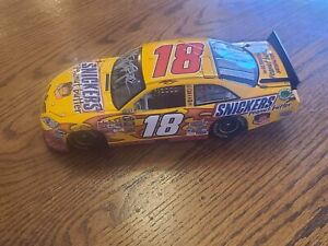 2011 Autographed Kyle Busch #18 Snickers Peanut Butter Squared 1:24 Diecast