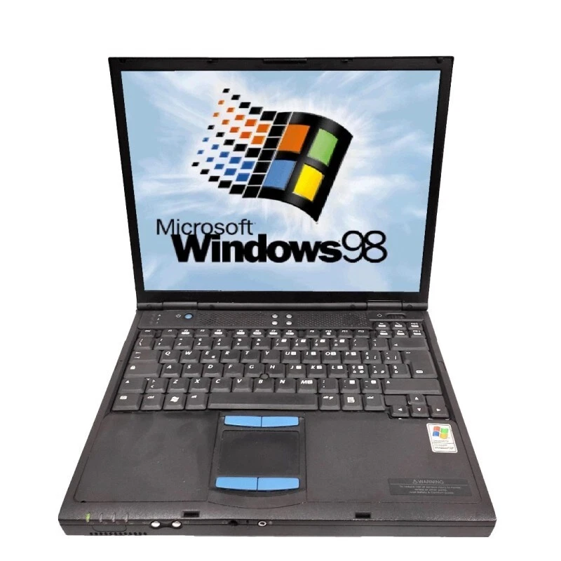 Notebook PC Portatile Compaq con Windows 98 Porta Seriale rs232 Pentium 3 21077 - Immagine 1 di 4