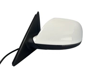 #61 WHITE LEFT DRIVER SIDE MIRROR FOR AUDI Q5 SQ5 2010 2011 2012 2013 2014-2017 - Image 1 of 4