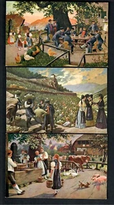 FR10c Germany Weber & Co.1900s Am Dorfbrunnen, Im Herbst, Elz- und Glottertal - Picture 1 of 2