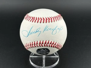 Sandy Koufax Signed Baseball With COA & Case - Picture 1 of 8