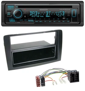 Kenwood Bluetooth DAB CD MP3 USB Autoradio für Fiat Idea (350 03-11) schwarz - Bild 1 von 7