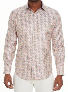Camisa múltiple Robert Graham para hombre TUCAN YOU CAN calce clásico mangas largas - Imagen 1 de 5