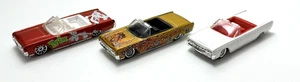 3 Stück - Hot Wheels - '64 Lincoln Continental - 3 Varianten (lose) - Bild 1 von 6