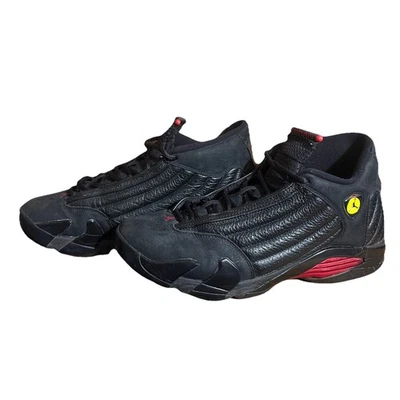 Jordan 14 Retro Last Shot 2018 尺码 10.5 二手 487471-003 — 第 1/4 张图片