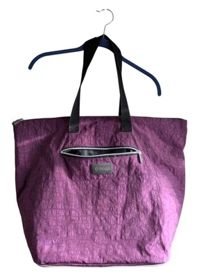 Bolsa de viagem Biaggi Zipsak bolsa de mão microfold cranberry roxa fecho com zíper - Imagem 1 de 4