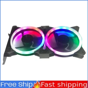 PCI Slot Dual Fan Mount Rack Bracket 90mm 120mm for Desktop Graphics Video Card - Afbeelding 1 van 12