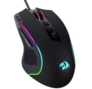 Redragon M612 Predator Gaming Mouse RGB 8000 DPI Wired 11 Buttons Black 🔥 - Picture 1 of 7