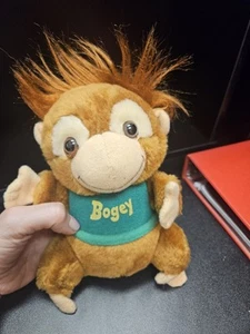 Vintage Shirt Tales Plush Bogey Hallmark 1981 7" Stuffed Animal Monkey Toy VG - Picture 1 of 11
