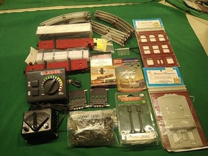 Lionel O-27 Gauge Lotto Traccia Trasformatore Controller Flatcars Carichi Kit Costruzione - Foto 1 di 16