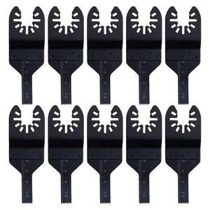 10 Stück Holz Metall Universal Schnellspanner Sägeblätter Oszillierend Multitool Bl... - Bild 1 von 6