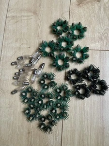 Christmas Candle Bridge Arch Home Window Decoration Spares Acorn Fern & Bulbs - Picture 1 of 4