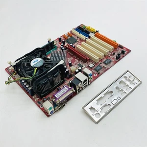 MSI 865PE Neo 2-V Desktop Motherboard mPGA478 Pentium4 2.4GHz 512MB RAM 6788-070 - Picture 1 of 12