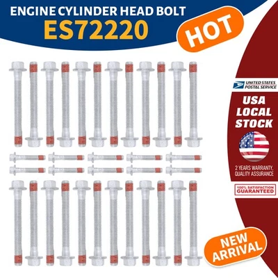 Head Bolts Set for Chevrolet Tahoe Suburban 1500-3500 GMC Cadillac 4.8 5.3 6.0 - Image 1 of 4
