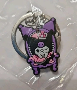 Kuromi Rubber and Metal Keychain New! Fast Shipping! - Picture 1 of 4