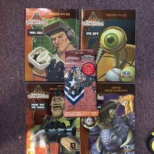 Vtg Small Soldiers Super Color & Activity Books - Picture 1 of 14
