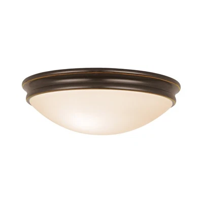 Access Lighting 20724LEDDLP-ORB/OPL Atom Flush Mount Oil Rubbed Bronze - Image 1 of 4