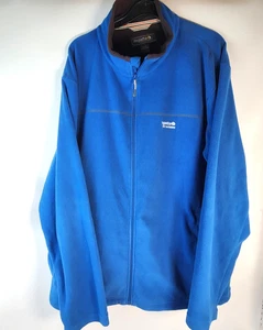 Regatta Men's Blue Softshell Fleece Lined Full Zip Jacket Size XXL - Picture 1 of 6