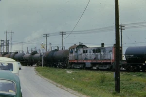 SP SOUTHERN PACIFIC 1219 1975 VINTAGE TRAIN SLIDE - Picture 1 of 1