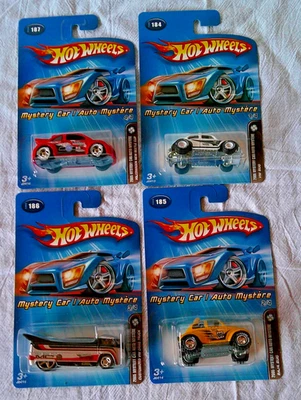 Hot Wheels Mystery Cars 2005 VWs juego completo de 4 autos, sin caja con pilotos reales Foto 1 de 4