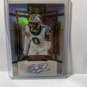 Panini Select 2023 - Signatures Brian Burns #SIG-BBU Silver Prizm/399 (AU) - Imagen 1 de 2