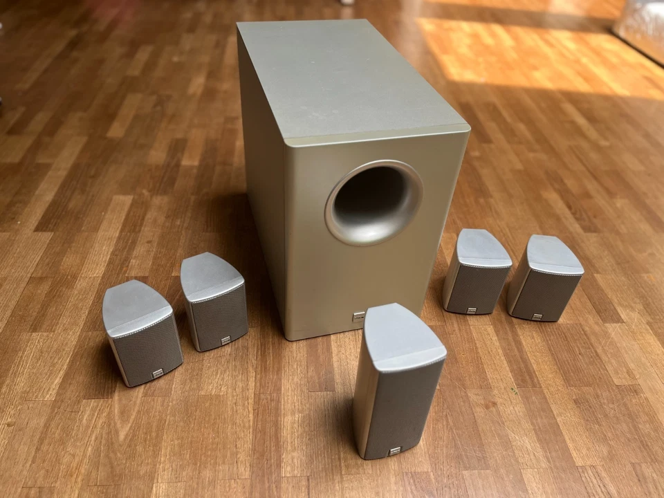 Canton MX 5.1 Lautsprechersystem mit aktivem Subwoofer AS 10 - Bild 1 von 4