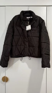 Sass & Bide Vintage Icebreaker Puffer Jacket / Vest Black Size AUS 12/US 8 BNWT - Picture 1 of 12