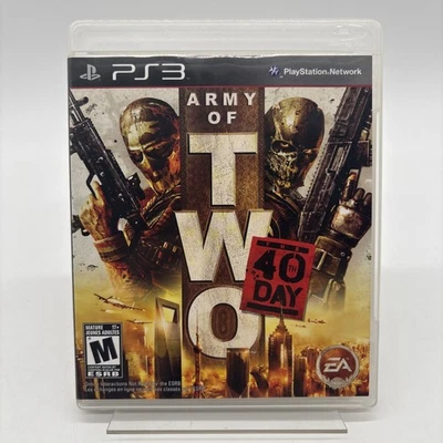 Army of Two: The 40th Day (Sony PlayStation 3, PS3) Complete CIB - Image 1 of 3