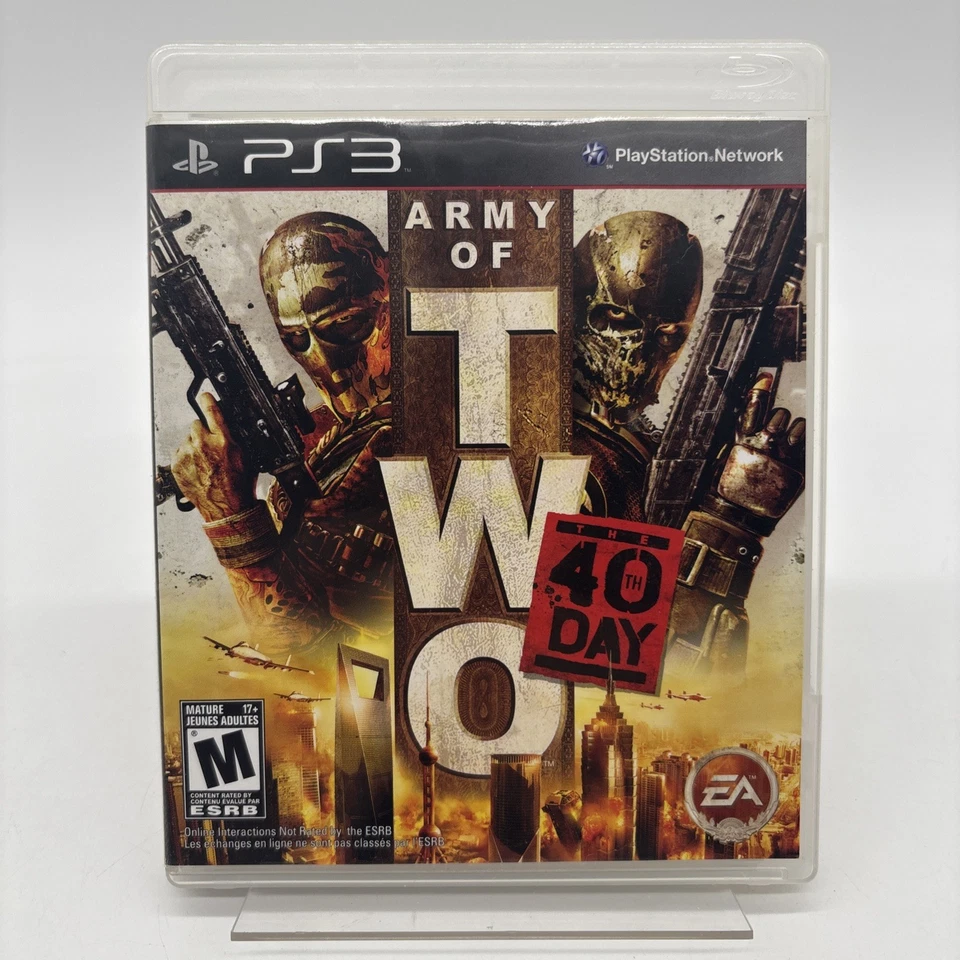Army of Two: The 40th Day (Sony PlayStation 3, PS3) Complete CIB - Image 1 of 3