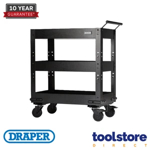 Draper BUNKER 23643 Modular 3 Tier Trolley With Pull Handle - Picture 1 of 3