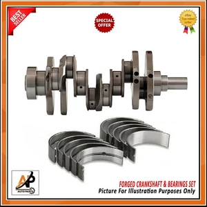 FOR JAGUAR RANGE ROVER 3.0 306DT FORGED CRANKSHAFT+MAIN & CONROD BEARINGS GEN-2 - Picture 1 of 4