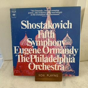 Shostakovich, Eugene Ormandy, Philadelphia – 5th Symphony - Vinyl LP - VG+/VG+ - Picture 1 of 2
