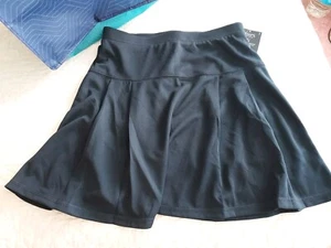 New Chaps Size 14 Girls Uniform Knit Skort Navy Performance Snag Resistant NWT - Picture 1 of 9