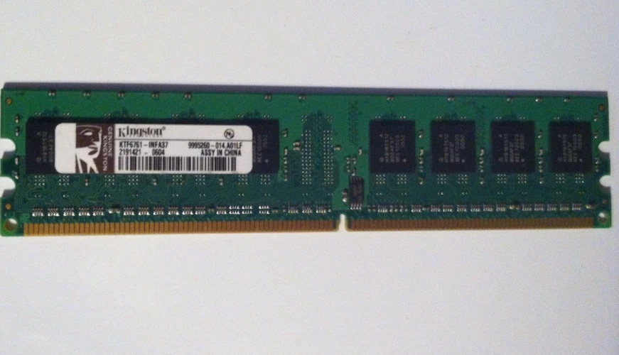 KINGSTON 512MB DDR2 PC2-4200U SDRAM DIMM NON ECC DESKTOP MEMORY - Image 1 of 3