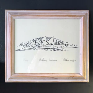 Sydney Harbor Signed, Framed And Numbered 7/60 Print  - Picture 1 of 6