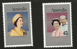 Australia Scott #659-60, Singles 1977 Complete Set FVF MNH - Picture 1 of 1